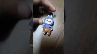 Labubu keychain #keychain #labubu