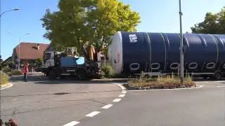 Teleb&auml;rn News Rotaver Silo-Transport in M&uuml;nsingen