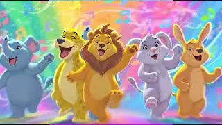 Funny Dancing Animals for Kids | Cartoon Dance | Funny Animal Dance| Animals Go Crazy Dancing