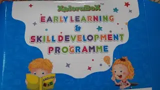 Xplorabox Preschool Playschool Home School Skill Development Educational Learning Kit