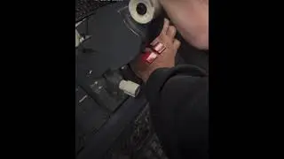 Challenger Throttle Quadrant & Flap Handle Arrangement