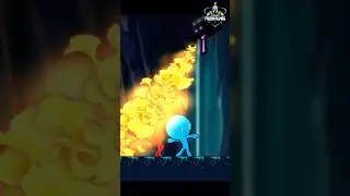 Red & Blue Stickman | Boss | Stick World - Red Blue Journey | Level 5 | MGIF