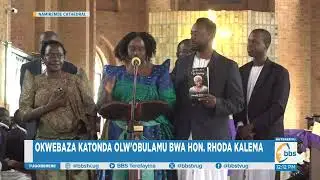 Dr. Gladys Kalema  ng'Ayogera ku Maama we Hon. Rhoda Kalema
