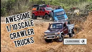 1/10 BRX01 LC70 Vanquish VRD Stance defender Killerbody Mercury LC70 Axial Capra TRX450 Cen racing