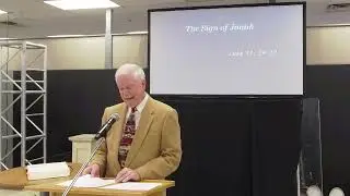 TSC 12 21 25 Sermon:  The Sign of Jonah