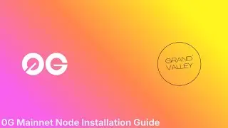 How to Set Up 0G Labs Mainnet Validator Node in 2 Minutes Using Valley of 0G