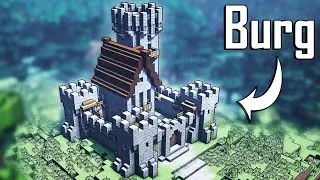 Minecraft Burg bauen 🏰 Burg in Minecraft bauen deutsch
