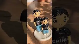 Making of clay miniature from my handmade air dry clay ​⁠ #handmadeclay #bestgift@CraftedWithClay