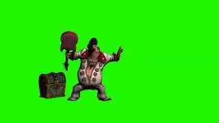 green screen Funny animation