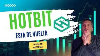 HOTBIT RESPONDE, el exchange de criptomonedas REGRESA en 2 SEMANAS!!! El mercado rojo por ahora