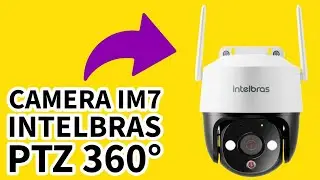 Unboxing/Overview: C&acirc;mera Inteligente Intelbras iM7 + 3mp Full Color, PTZ, dome, 360&bull; @intelbras 