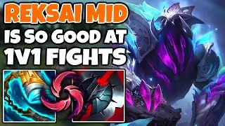 Reksai Mid is an INSANE ASSASSIN (So easy to 1v1 anyone) | Off-Meta Climb | 13.11
