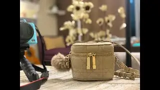 Vlog | what fits in my LADY DIOR MICRO VANITY CASE ❤️