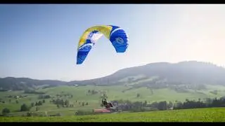 Bavarian Flight with a Rc Paramotor - Camo H2.6 and Hybrid 5.2