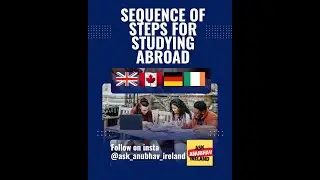 Study Abroad - Step by Step Process