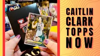 Caitlin Clark Parallel Hunt in the Topps Now 5 Card Order (2024)
