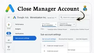 How to remove Google Ads manager account (Access Termination)