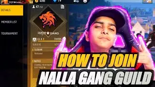 HOW TO JOIN ADITECH GUILD NALLA GANG 😱