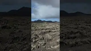 🌋 A crater you can actually walk into #canaryislands #komoot #winter #travel #automobile
