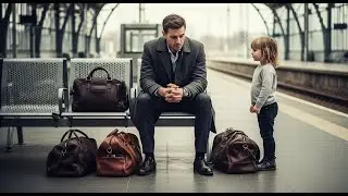 Garotinha faz uma pergunta ao milionário e solitário na estação de trem, e tudo muda a partir dali