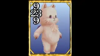 FINAL FANTASY VIII Remastered - Balamb Garden - Triple Triad - MiniMog Card