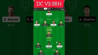 dc vs srh dream11 prediction