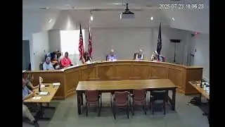 Town of Newburgh Council Meeting 7.23.2025