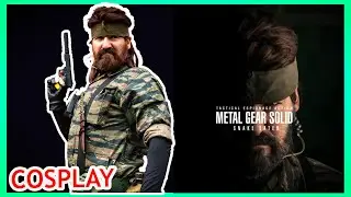 Kost&uuml;mvorstellung: Metal Gear Solid 3 Naked Snake / Big Boss Cosplay