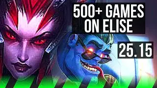 ELISE vs DR. MUNDO (JGL) | 12/2/9, Legendary, 500+ games | EUW Grandmaster | 25.15