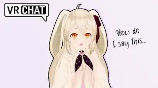 Cute Korean girl talks about marriage in Japanese [VRChat]