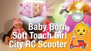 Baby Born Soft Touch Girl & Baby Born City RC Scooter 👶🛵 Unboxing und Vorstellung - Hertie.de