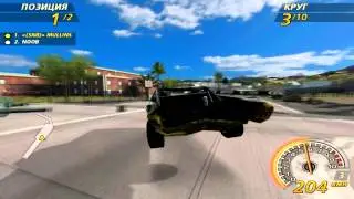 FlatOut 2. Water Canal 1, Lentus, 2x nitro - 39.89