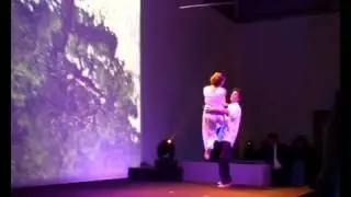 motus modules spectacle danse a&eacute;rienne evenement Lufthansa Italie Milan