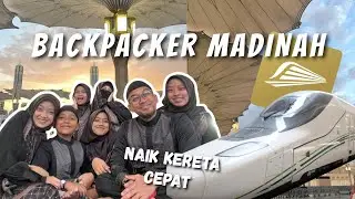 Naik Haramain Train ga boleh telat🚅‼ pesen tiket online dan offline | #UmrohBackpackerJourney
