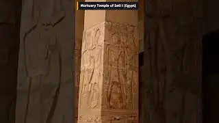 Shocking Discovery: Modern Vehicle Hieroglyphs! #PharaohSetiI, #TempleOfSeti, #MortuaryTemple
