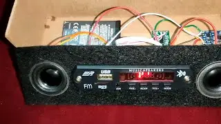 Home Made 5V Portable Bluetooth Speaker - Full Sound Test -  How To Make