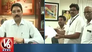 Teachers MLC Candidates Photos Interchange in Ballot Paper | Mahabubnagar | V6 News