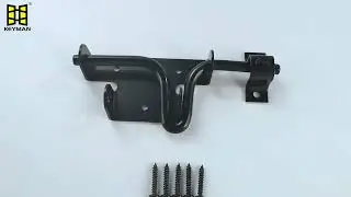 Double-sided door bolt