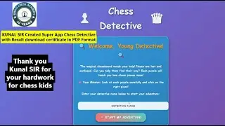 New Chess App with Advanced Options - KUNAL SIR-