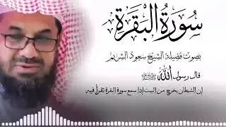 سورة البقرة كاملة فضيلة الشيخ سعود الشريم surah baqarah saud shuraim