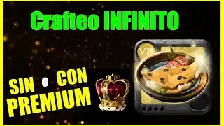 CÓMO 😍Craftear COMIDAS INFINITAS😍 - Con y SIN Premium - Pro 90