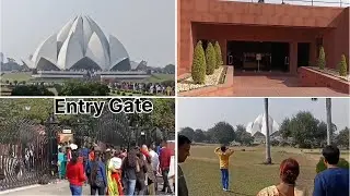 Lotus Temple Delhi | Lotus Temple VLOG