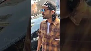 Atman Simbu Arrives In Style At Kamala Cinemas 😍 |Pathu Thala Press Meet|