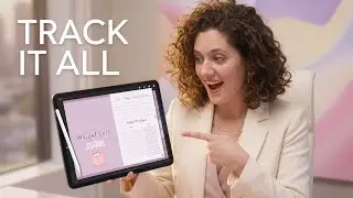 Weight Loss Digital Planner for iPad & Goodnotes | Hyperlinked Fitness & Wellness Journal