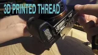 Sony Camera a7sii a7R Series Tripod Base Thread Repair and Replacement and 3d Printed Temp Solution