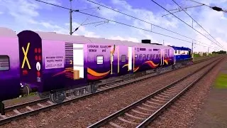 Mahamana Express in MSTS Open Rails by Sumit Mehrotra
