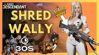 30s Wall Crasher INSANE Shred Serena Enduring Legacy & Ancient Knight l The First Descendant Build