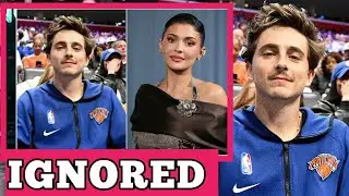 Timoth&eacute;e Chalamet IGNORES Kylie for  $28K courtside seats at the playoffs