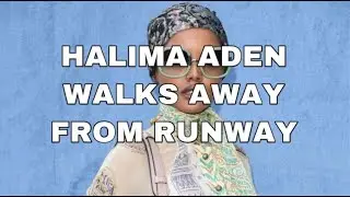 Halima Aden Walks Away
