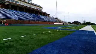 James Jenkins Jr 100 meter test under 10seconds.